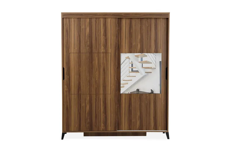 Comfortale Garderob 170, Valnöt