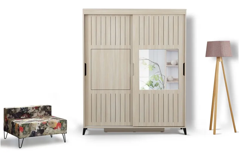 Comfortale Garderob 190 - Ljus Trä - Förvaring - Sko- & klädförvaring - Garderober & garderobssystem