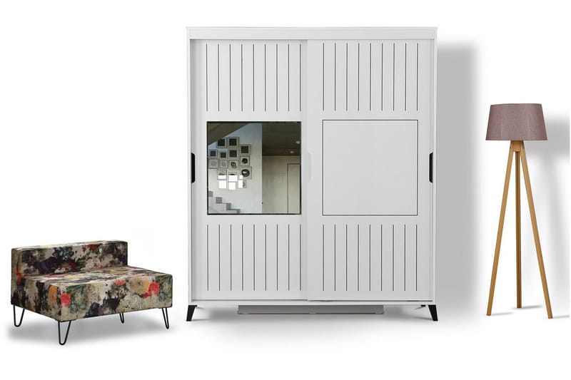 Comfortale Garderob 190 - Vit - Förvaring - Sko- & klädförvaring - Garderober & garderobssystem
