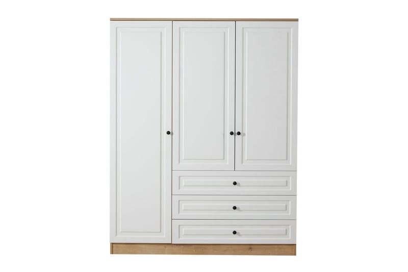 Comfortale Garderob 52x150 cm - Svart/Mörkfärgat trä - Förvaring - Sko- & klädförvaring - Garderober & garderobssystem