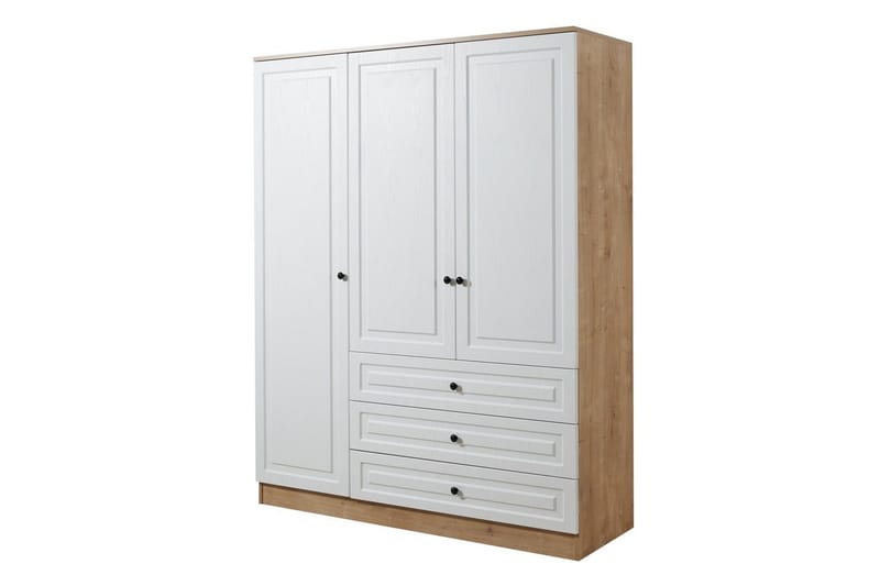 Comfortale Garderob 52x150 cm - Svart/Mörkfärgat trä - Förvaring - Sko- & klädförvaring - Garderober & garderobssystem