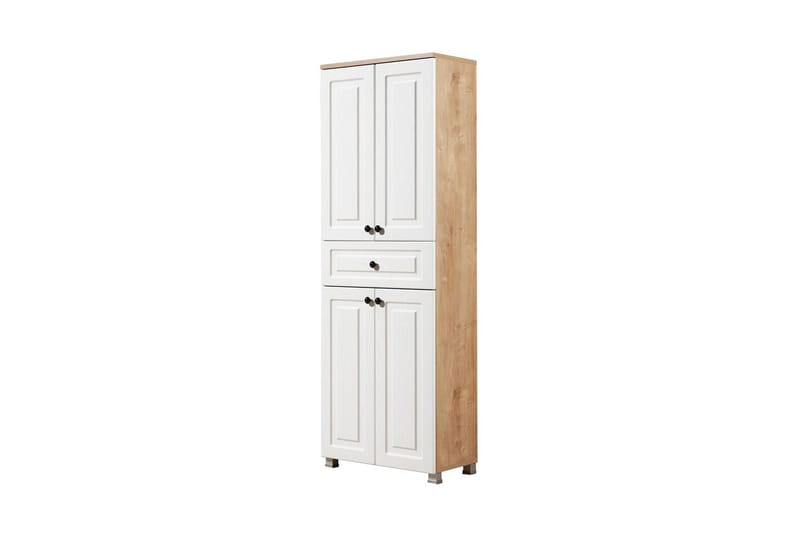 Comfortale Garderob 60x175 cm - Svart/Mörkfärgat trä - Förvaring - Sko- & klädförvaring - Garderober & garderobssystem