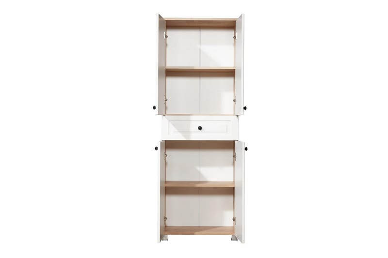 Comfortale Garderob 60x175 cm - Svart/Mörkfärgat trä - Förvaring - Sko- & klädförvaring - Garderober & garderobssystem