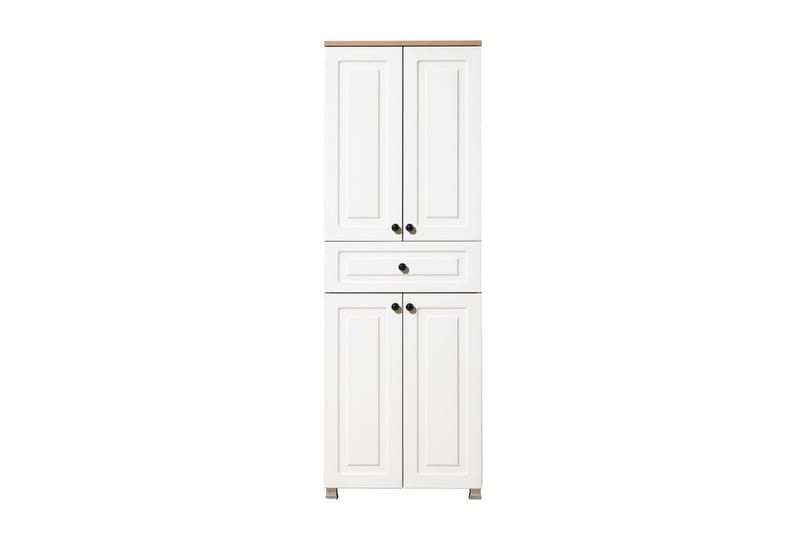 Comfortale Garderob 60x175 cm - Svart/Mörkfärgat trä - Förvaring - Sko- & klädförvaring - Garderober & garderobssystem
