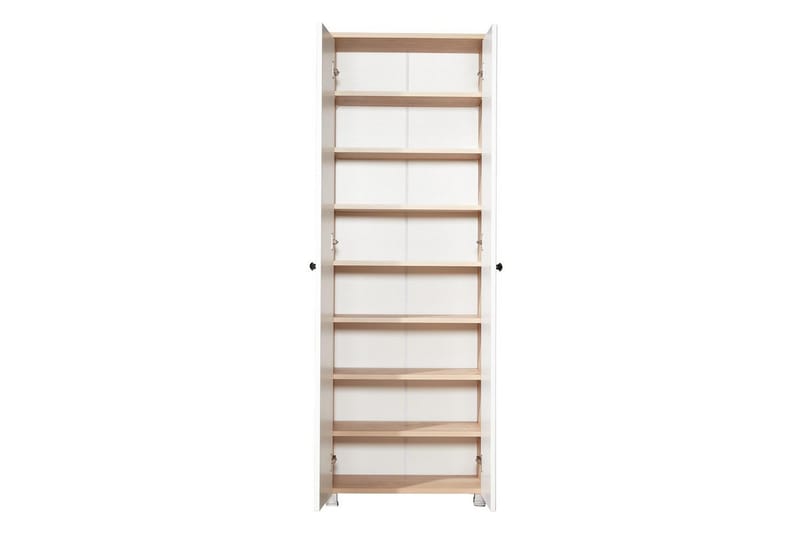Comfortale Garderob 60x175 cm - Svart/Mörkfärgat trä - Förvaring - Sko- & klädförvaring - Garderober & garderobssystem