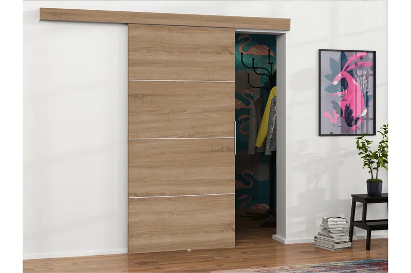 Doncaster Skjutdörr - Beige - Förvaring - Sko- & klädförvaring - Garderober & garderobssystem