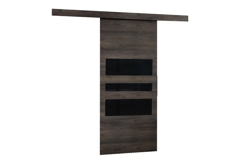 Doncaster Skjutdörr, Brun/Svart