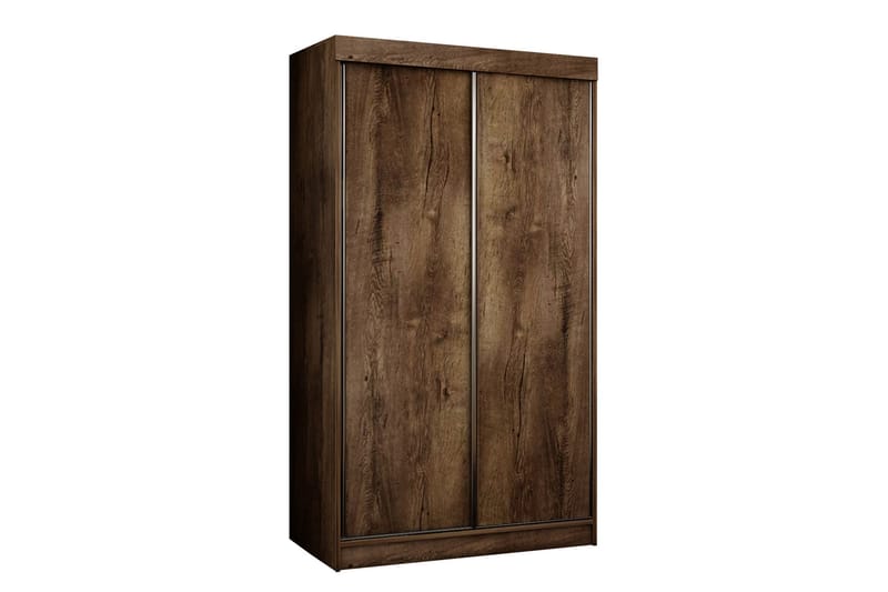 Dunkra Garderob 100x200 cm - Brun - Förvaring - Sko- & klädförvaring - Garderober & garderobssystem