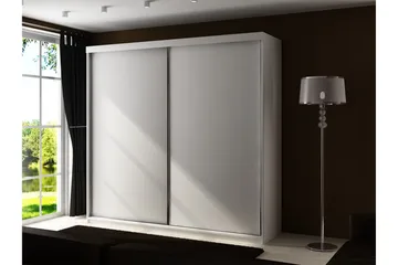 Dunkra Garderob 200x200 cm - Beige/Grå - Förvaring - Sko- & klädförvaring - Garderober & garderobssystem