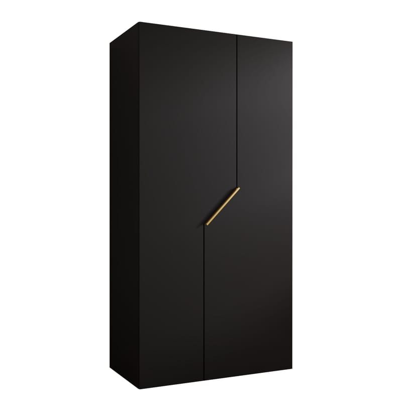 Eikra Garderob 100 cm - svart - Förvaring - Sko- & klädförvaring - Garderober & garderobssystem