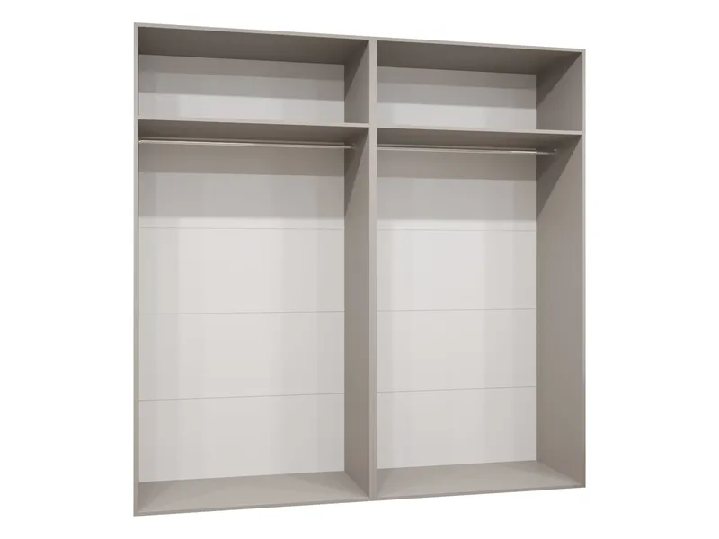 Eikra Garderob 200 cm - svart - Förvaring - Sko- & klädförvaring - Garderober & garderobssystem