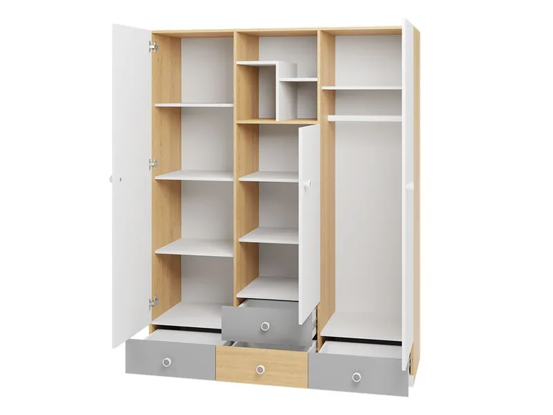 Elvaren Garderob 150 cm - Förvaring - Sko- & klädförvaring - Garderober & garderobssystem