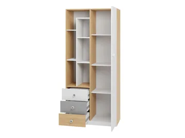 Elvaren Garderob 80 cm med öppna hyllor - Förvaring - Sko- & klädförvaring - Garderober & garderobssystem