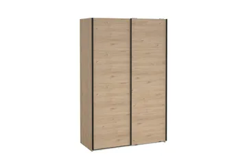 Elvos Garderob 139x220 cm - Natur - Förvaring - Sko- & klädförvaring - Garderober & garderobssystem