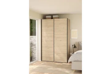 Elvos Garderob 139x220 cm - Natur - Förvaring - Sko- & klädförvaring - Garderober & garderobssystem