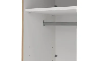 Elvos Garderob 139x220 cm - Natur - Förvaring - Sko- & klädförvaring - Garderober & garderobssystem