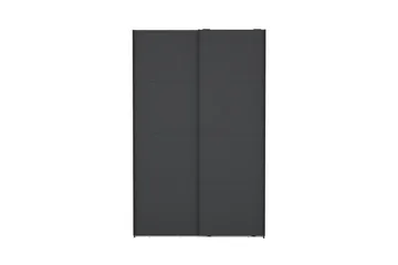 Elvos Garderob 139x220 cm - Svart - Förvaring - Sko- & klädförvaring - Garderober & garderobssystem