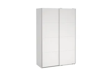 Elvos Garderob 139x220 cm - Vit - Förvaring - Sko- & klädförvaring - Garderober & garderobssystem