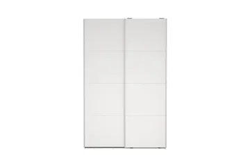 Elvos Garderob 139x220 cm - Vit - Förvaring - Sko- & klädförvaring - Garderober & garderobssystem