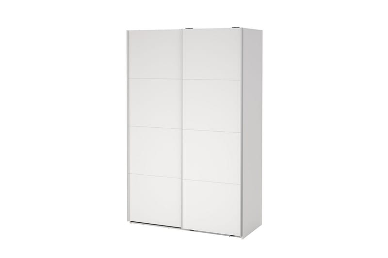 Elvos Garderob 139x220 cm - Vit - Förvaring - Sko- & klädförvaring - Garderober & garderobssystem