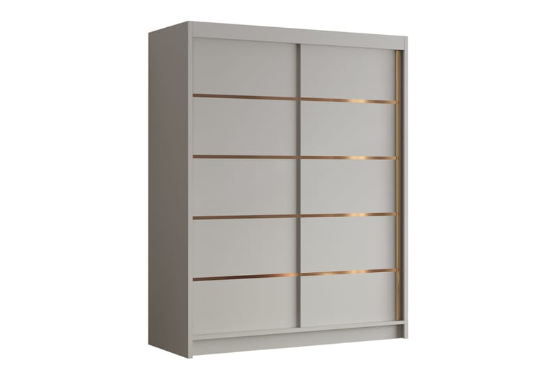 Emet Garderob 150x200 cm - Beige - Förvaring - Sko- & klädförvaring - Garderober & garderobssystem