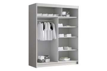 Emet Garderob 150x200 cm - Svart - Förvaring - Sko- & klädförvaring - Garderober & garderobssystem