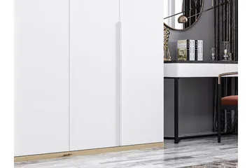 Fruitland Garderob 270x206 cm - Vit - Förvaring - Sko- & klädförvaring - Garderober & garderobssystem