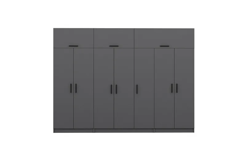 Fruitland Garderob 315x235 cm, Antracit