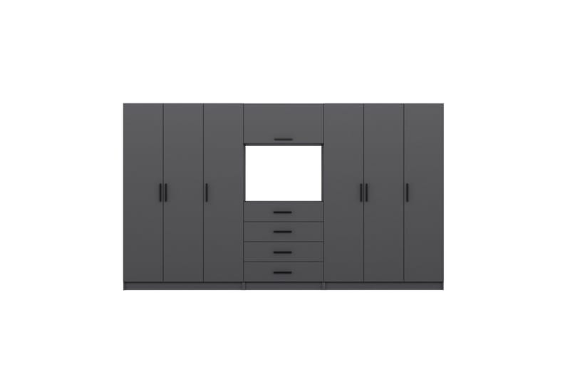 Fruitland Garderob 360x210 cm, Antracit