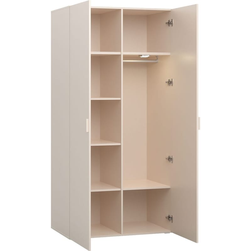 Garderob 4 You Fresh 2 Dörrar - Sandbeige - Förvaring - Sko- & klädförvaring - Garderober & garderobssystem
