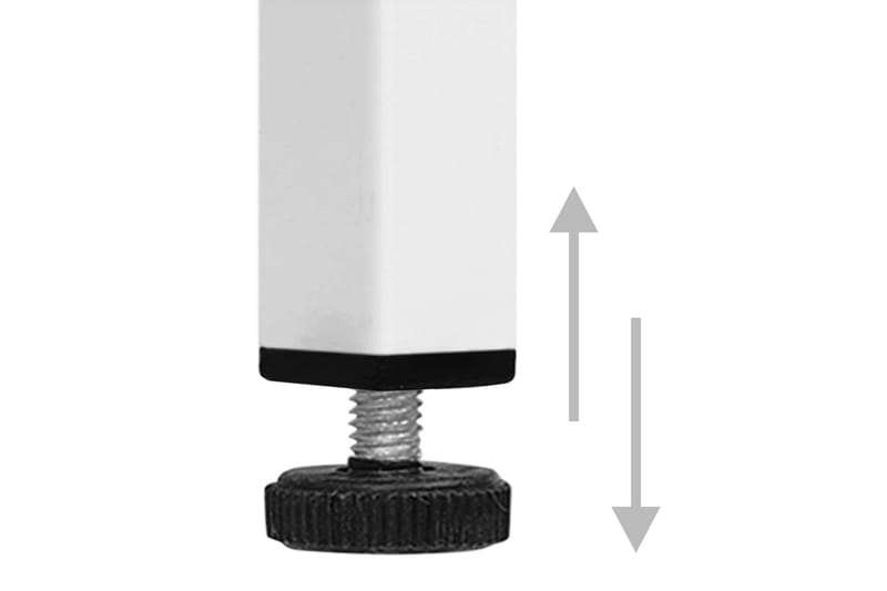 Garderob 90x50x180 cm vit stål - Vit - Förvaring - Sko- & klädförvaring - Garderober & garderobssystem