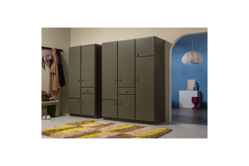 Garderob Alfie - 107 cm - Förvaring - Sko- & klädförvaring - Garderober & garderobssystem