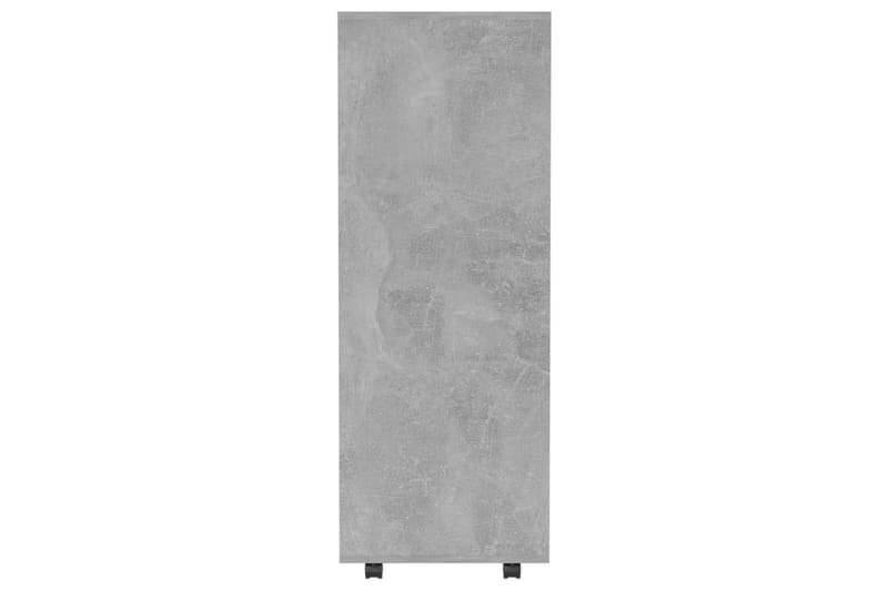Garderob betonggrå 80x40x110 cm spånskiva - Betonggrå - Garderober & garderobssystem