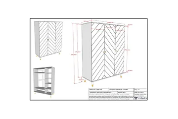 Garderob Billy Vit 3-dörrar - 3-dörrar - Förvaring - Sko- & klädförvaring - Garderober & garderobssystem