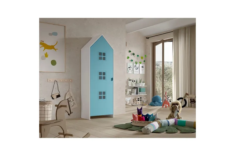 Garderob Casami Brygge Blå - Blå - Förvaring - Sko- & klädförvaring - Garderober & garderobssystem