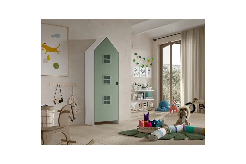 Garderob Casami Brygge Grön - Grön - Förvaring - Sko- & klädförvaring - Garderober & garderobssystem