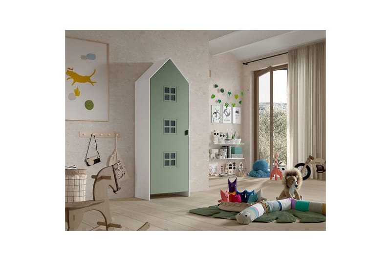 Garderob Casami Brygge Grön - Grön - Förvaring - Sko- & klädförvaring - Garderober & garderobssystem