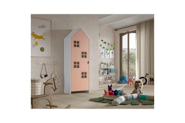Garderob Casami Brygge Rosa - Rosa - Förvaring - Sko- & klädförvaring - Garderober & garderobssystem