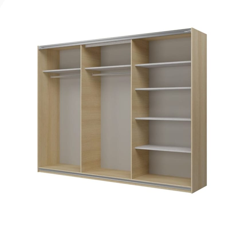 Garderob Cube 3 skjutdörrar - Lindberg Ek - Förvaring - Sko- & klädförvaring - Garderober & garderobssystem