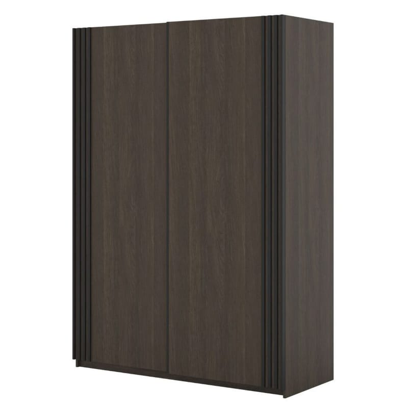 Garderob Niva 2 Skjutdörrar, Dunin-ek