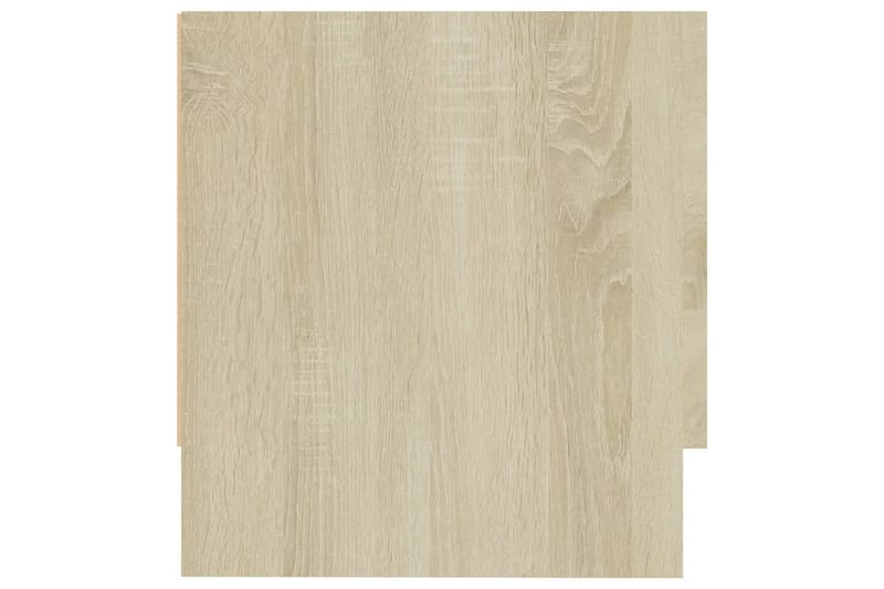 Garderob sonoma-ek 100x32,5x35 cm spånskiva - Brun - Förvaring - Sko- & klädförvaring - Garderober & garderobssystem