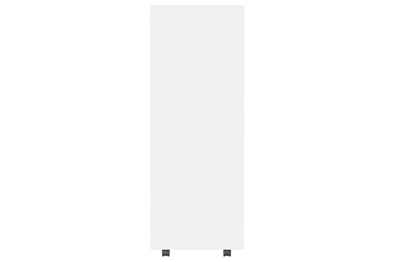 Garderob vit 80x40x110 cm spånskiva - Vit - Förvaring - Sko- & klädförvaring - Garderober & garderobssystem
