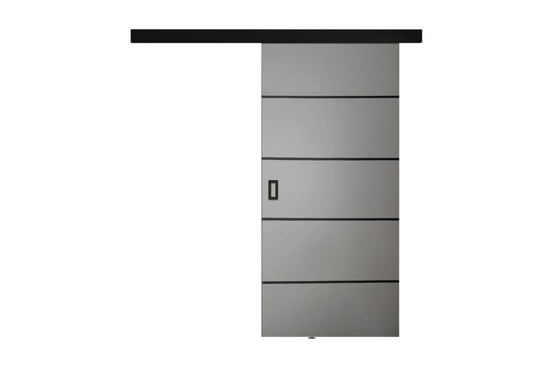 ADDA Skjutdörr 204 cm Grå - Förvaring - Sko- & klädförvaring - Garderober & garderobssystem - Garderobsdörr - Skjutdörrar garderob