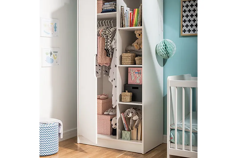 Altitude Garderob Grå/Trä/Natur - VOX - Förvaring - Sko- & klädförvaring - Garderober & garderobssystem