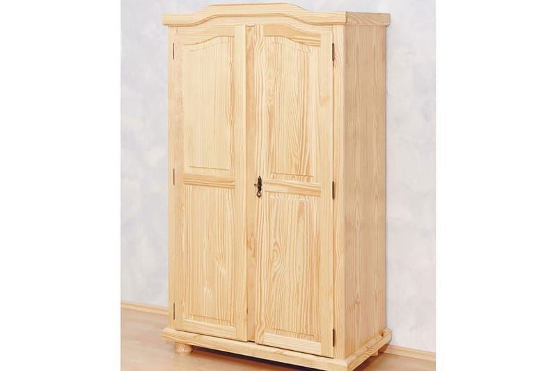 Amalia Garderob 104 cm - Furu - Förvaring - Sko- & klädförvaring - Garderober & garderobssystem