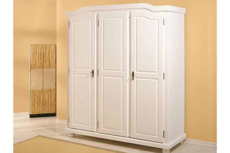 Amalia Garderob 150 cm - Vit - Förvaring - Sko- & klädförvaring - Garderober & garderobssystem