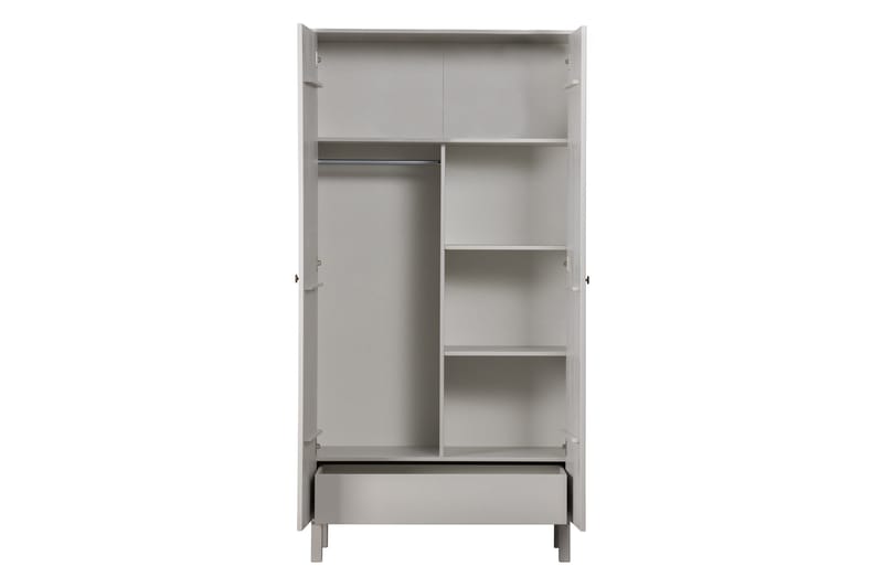 Antonie Garderob 53x100 cm - Grå - Förvaring - Sko- & klädförvaring - Garderober & garderobssystem