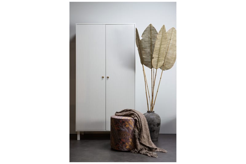 ARGANIL Garderob 53x100 cm Grå - Förvaring - Sko- & klädförvaring - Garderober & garderobssystem