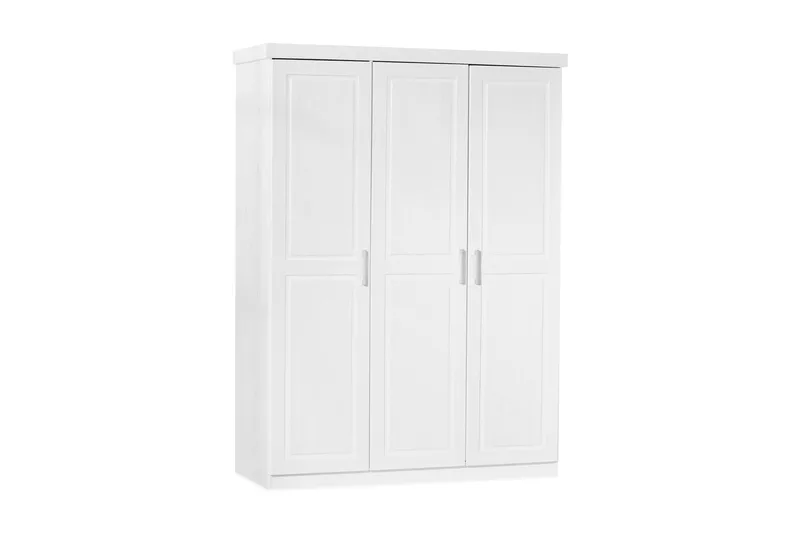 Bailey Garderob 140 cm - Vit - Förvaring - Sko- & klädförvaring - Garderober & garderobssystem