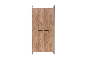 Batler Garderob 52x104 3 Dörrar - Natur - Förvaring - Sko- & klädförvaring - Garderober & garderobssystem